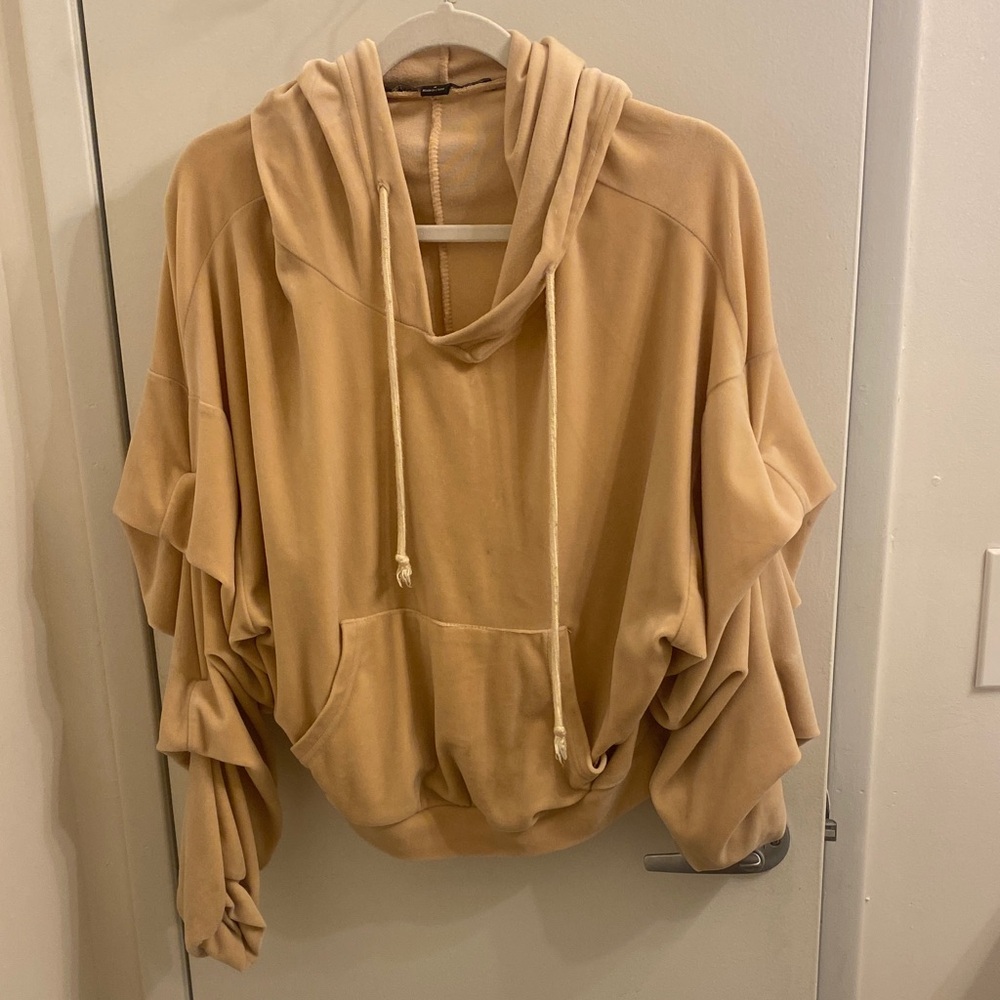 HYFVE Tan Hooded Sweater